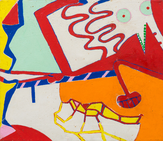 Knox Martin, ‘Reclining Woman’, 1975, Painting, Acrylic and graphite on paper mounted on linen, Hollis Taggart