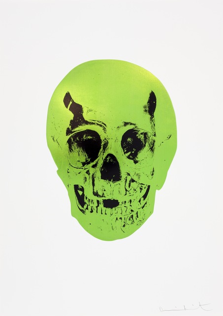 Damien Hirst, ‘The Sick Dead: Lime Green/Raven Black’, 2009, Paul Stolper Gallery