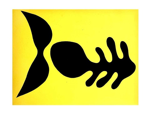 Jean Arp, ‘Pochoir "Fish" after Jean Arp’, 1957, Print, Lithograph, Galerie Philia