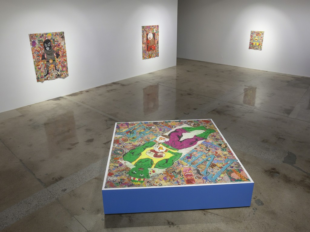 Camilo Restrepo, Tight Rope, Installation view, Steve Turner, September 2015 Camilo Restrepo, Tight Rope, Installation view, Steve Turner, September 2015