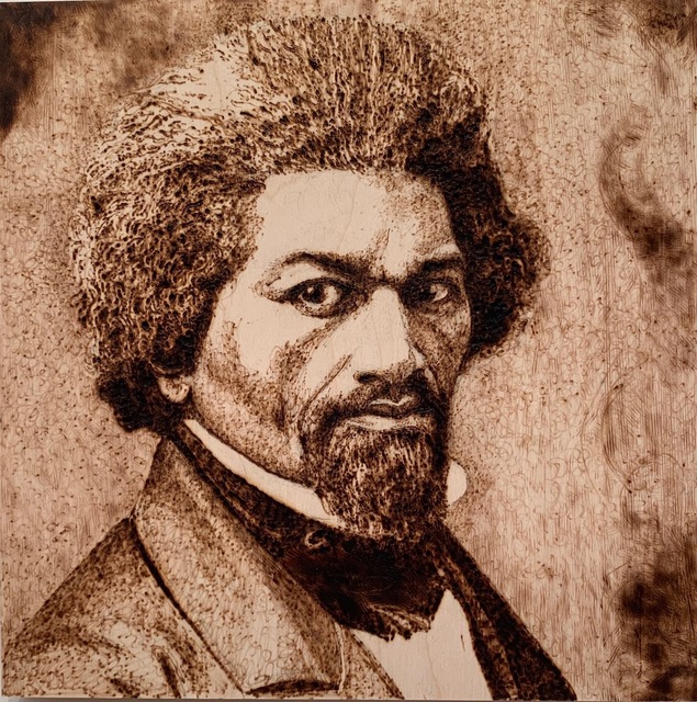 Nancy Lunsford, ‘Frederick Douglass’, 2018, 440 Gallery