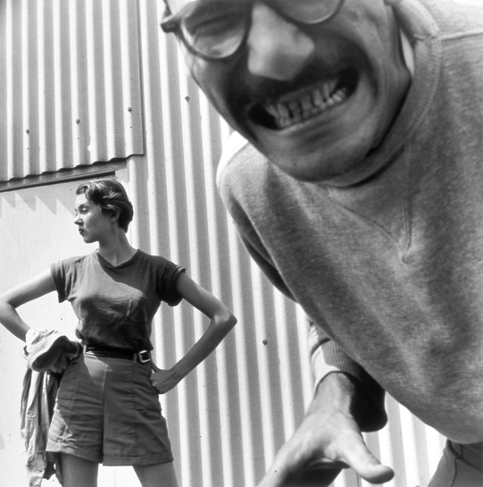 Jonathan Williams, ‘Beauty and the Beast (Francine du Plessix Gray and Joel Oppenheimer)’, 1951, Black Mountain College Museum and Arts Center