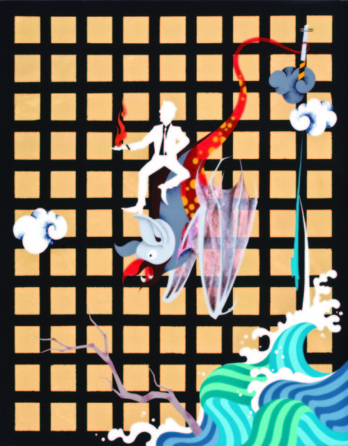 Chien-Chiang Hua, ‘ waves make by a bat’, 2013, Aki Gallery
