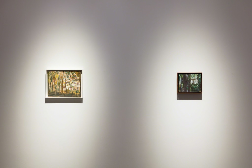 Installation view of the exhibition Peter Doig "Cabins and Canoes: the Unreasonable Silence of the World"
Faurschou Foundation, Beijing, 2017
Artworks in this photo:
Briey (en Fôret)(1994) and Boiler House(1993)©Peter Doig Photograph by Kitmin Lee
©Faurschou Foundation Installation view of the exhibition Peter Doig "Cabins and Canoes: the Unreasonable Silence of the World"
Faurschou Foundation, Beijing, 2017
Artworks in this photo:
Briey (en Fôret)(1994) and Boiler House(1993)©Peter Doig Photograph by Kitmin Lee
©Faurschou Foundation