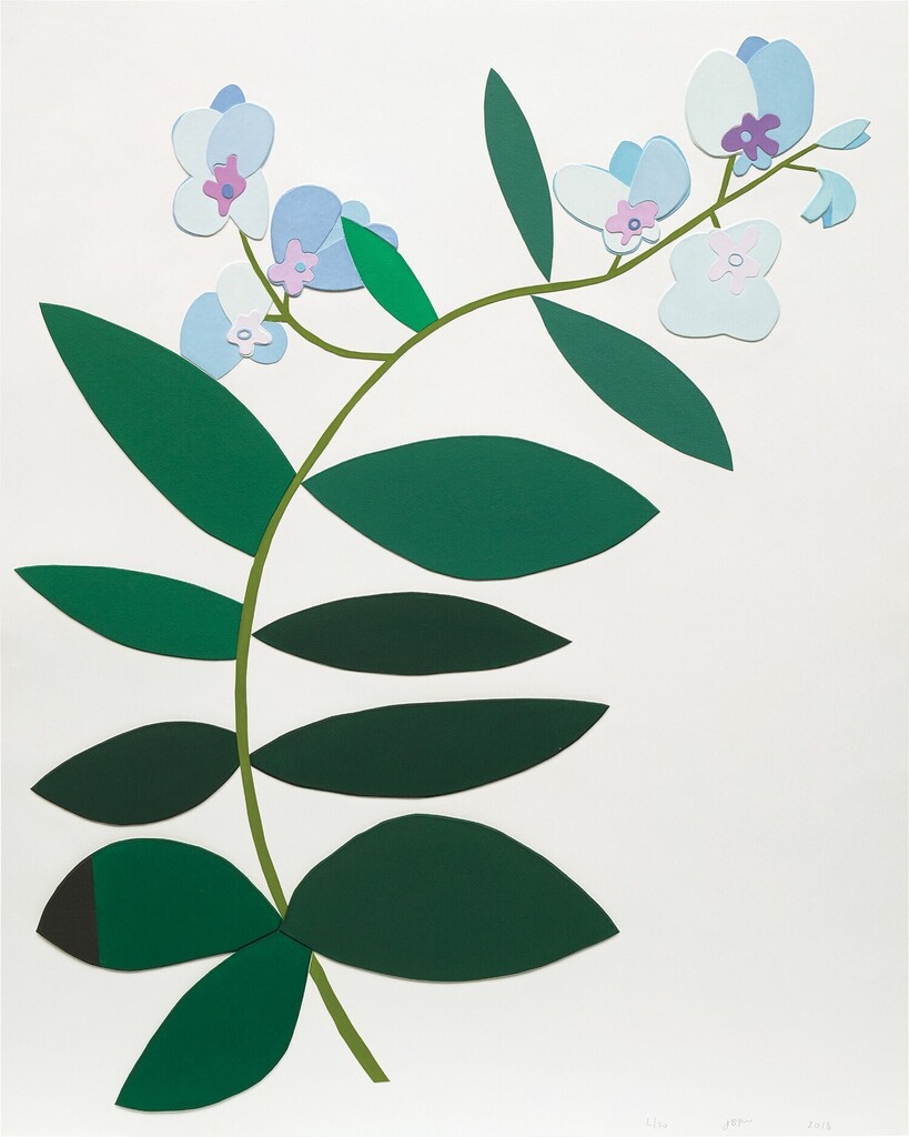 Jonas Wood - Three Clippings: Clipping 2