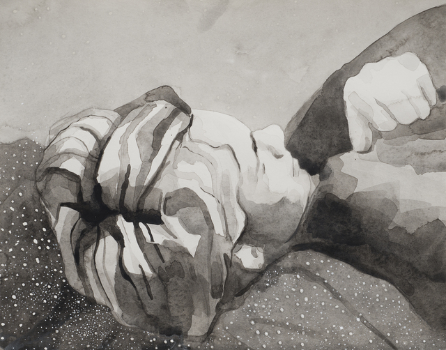 Tyler Bright Hilton, ‘The Blankets Were the Stars’, 2015, Drawing, Collage or other Work on Paper, Watercolour and gouache on paper, VIVIANEART