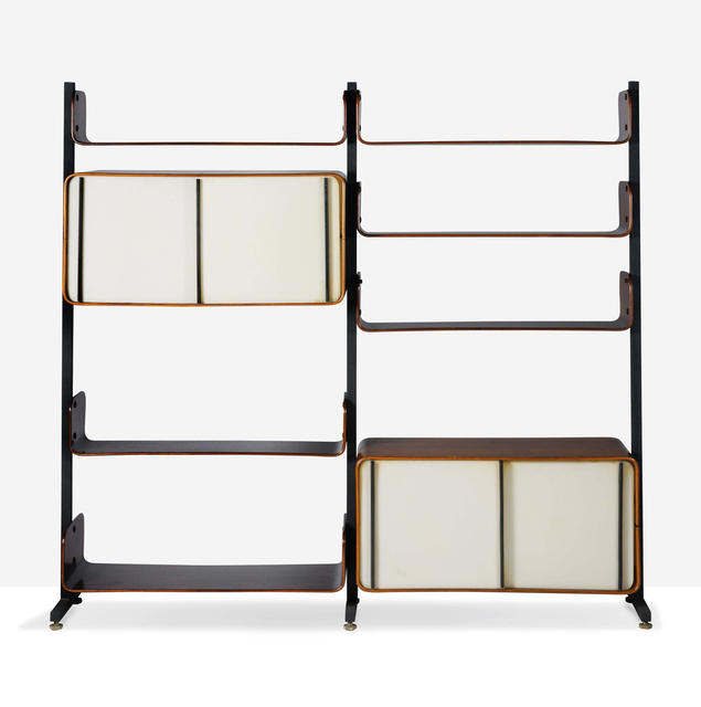 Franco Campo, ‘Bookcase’, circa 1955, Aguttes