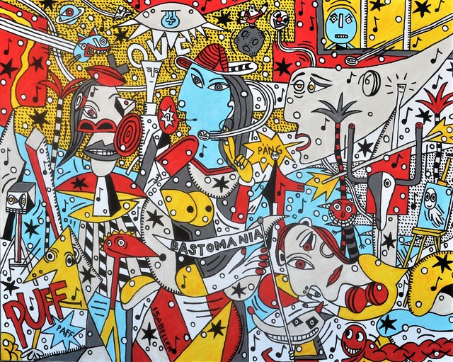 M.S. BASTIAN & ISABELLE L., ‘Pulpomania Picasso’, 2018, GALERIE URS REICHLIN