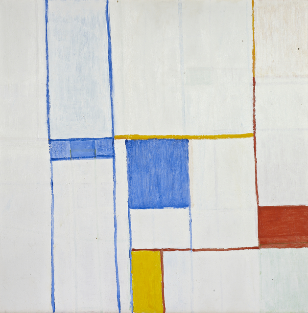 Charlotte Park, ‘Gerardia’, 1975, Painting, Acrylic and oil crayon on canvas, Berry Campbell Gallery