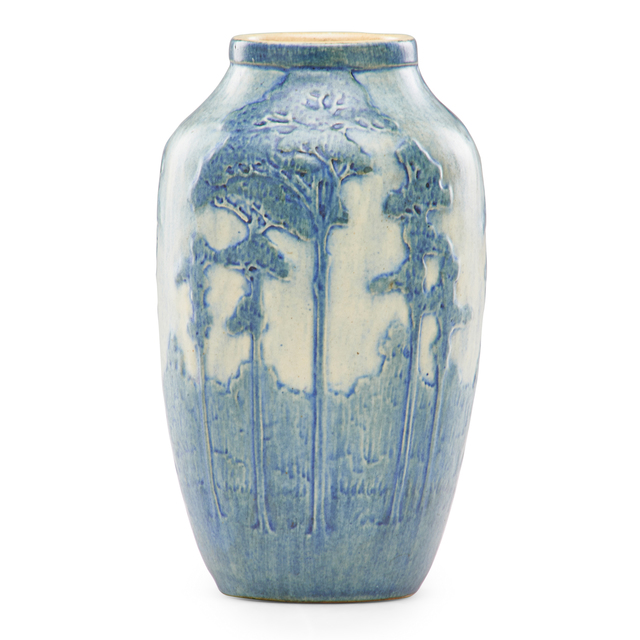 Anna Frances Simpson, ‘Vase with pine trees’, 1917, Design/Decorative Art, Rago/Wright