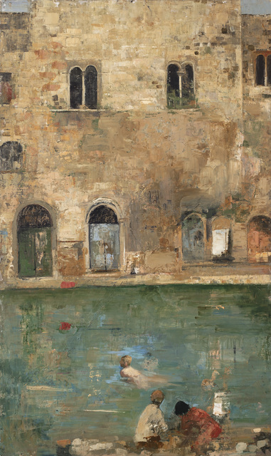 Ġoxwa, ‘Forgotten Walls’, Painting, Oil and wax on canvas, Hugo Galerie