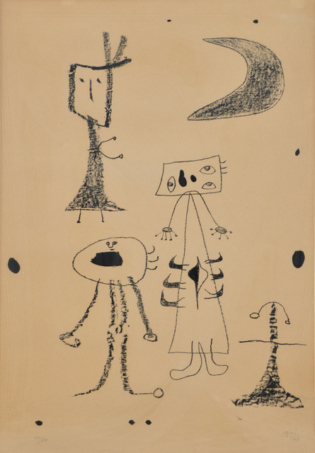 Joan Miró, ‘Femmes’, 1948, Wallector