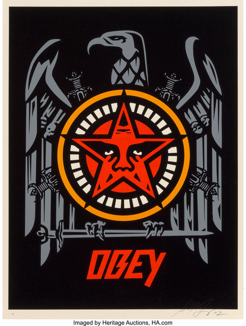 Shepard Fairey (OBEY), ‘Slayer Eagle’, 2002, Heritage Auctions