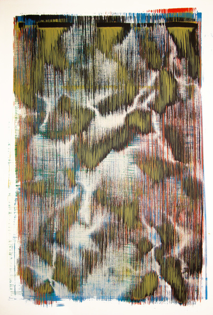 Sergio Barrera, ‘Antigesture (rhizomes). P7’, 2018, Painting, Acrylic on Canson paper, SET ESPAI D'ART