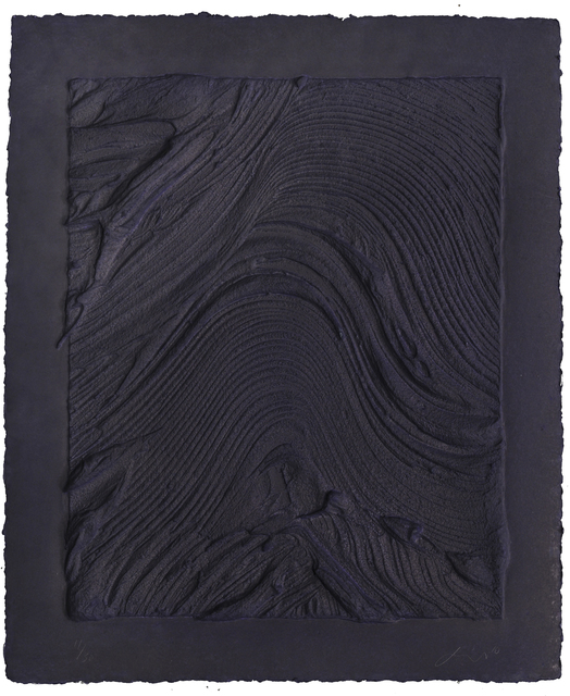 Jason Martin, ‘Untitled (Plate VI)’, 2010, Print, Mixografia Print on Handmade Paper, Mixografia