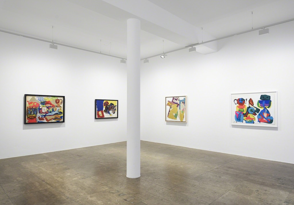 Karel Appel – Tête en Carton. Collages 1960 – 1967, exhibition view, Jahn und Jahn, 2018, © Karel Appel Foundation | VG Bild-Kunst, Bonn, 2018 Karel Appel – Tête en Carton. Collages 1960 – 1967, exhibition view, Jahn und Jahn, 2018, © Karel Appel Foundation | VG Bild-Kunst, Bonn, 2018