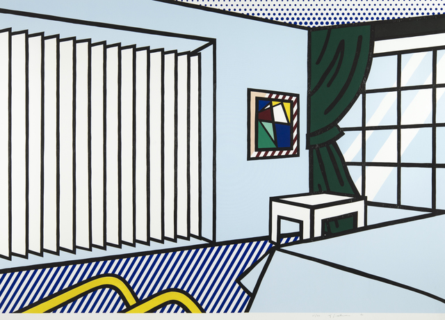 Roy Lichtenstein, ‘Bedroom’, 1990, Ronald Feldman Gallery