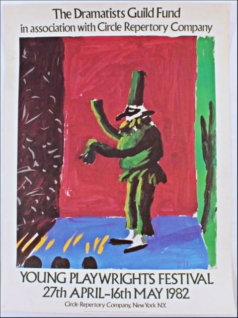 David Hockney, ‘THE DRAMATISTS GUILD (Hand Signed) from the Collection of Anthony Haden-Guest’, 1982, Alpha 137 Gallery Gallery Auction