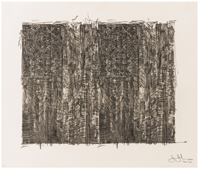 Jasper Johns, ‘Two Flags’, 1970-1972, Gregg Shienbaum Fine Art