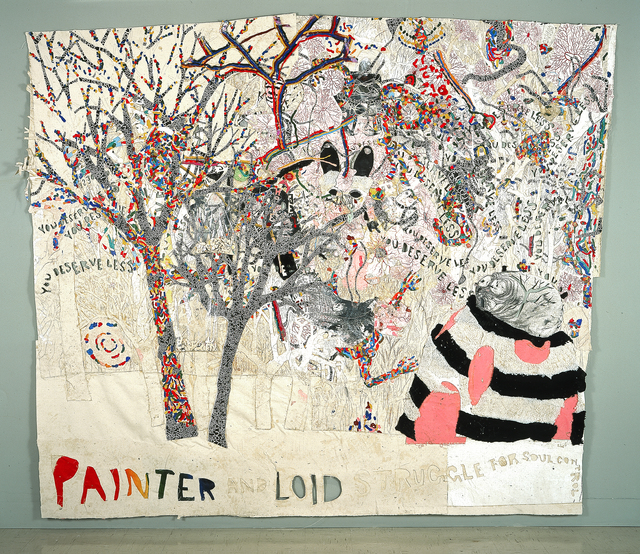 Trenton Doyle Hancock, ‘Painter and Loid Struggle for Soul Control’, 2001, Blanton Museum of Art