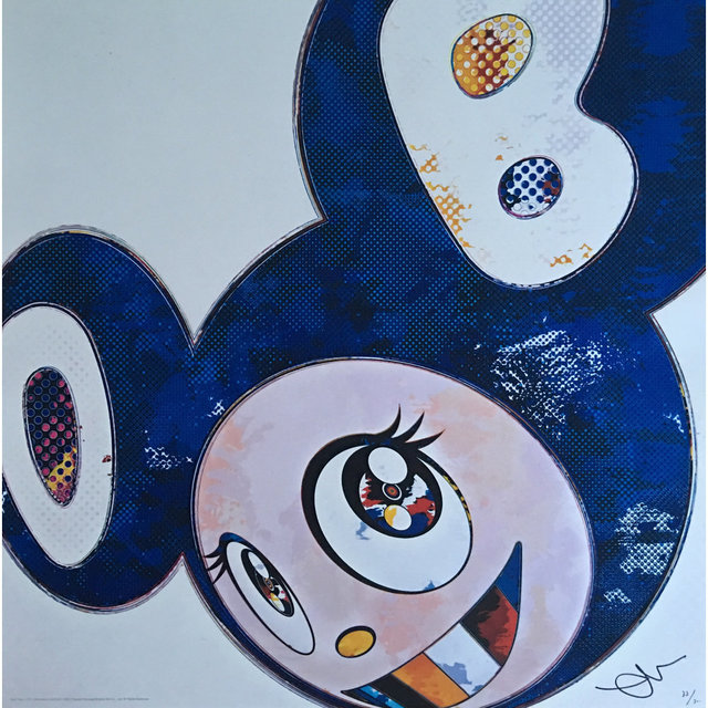Takashi Murakami, ‘And Then x 727 (Ultramarine GUNJO) - (Blue)’, 2013, Lougher Contemporary