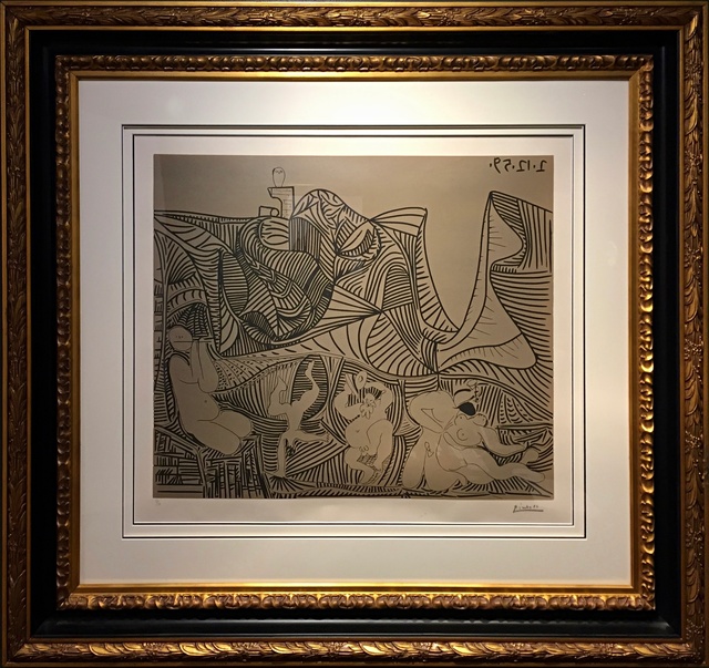 Pablo Picasso, ‘Bacchanale Au Hibou ’, 1959, Off The Wall Gallery
