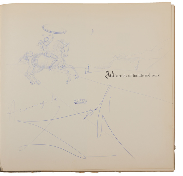 Salvador Dalí, ‘Dali: A Study of His Life and Work, Greenwich: New York Graphc Society’, 1958, Doyle