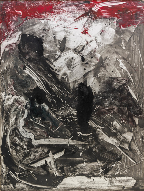 Emilio Vedova, ‘Untitled’, 1989, Painting, Monotype, oil on paper laid down on canvas, ArtRite