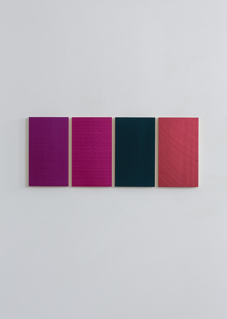 Winston Roeth, ‘Quartet #1’, 2014, Painting, Pigments on poplar panels, Galerie Christian Lethert