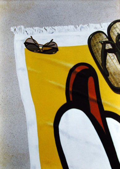 Guy Diehl, ‘Roy Lichtenstein Towel’, 1980, Dolby Chadwick Gallery
