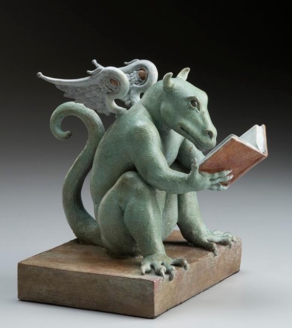 Michael Parkes, ‘Dragon, Rex Libris ’, 2018, Off The Wall Gallery