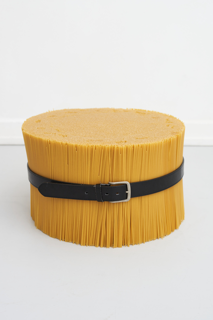 Filip Berg, ‘Glutenfree’, 2020, Design/Decorative Art, Spaghetti, leather, Etage Projects