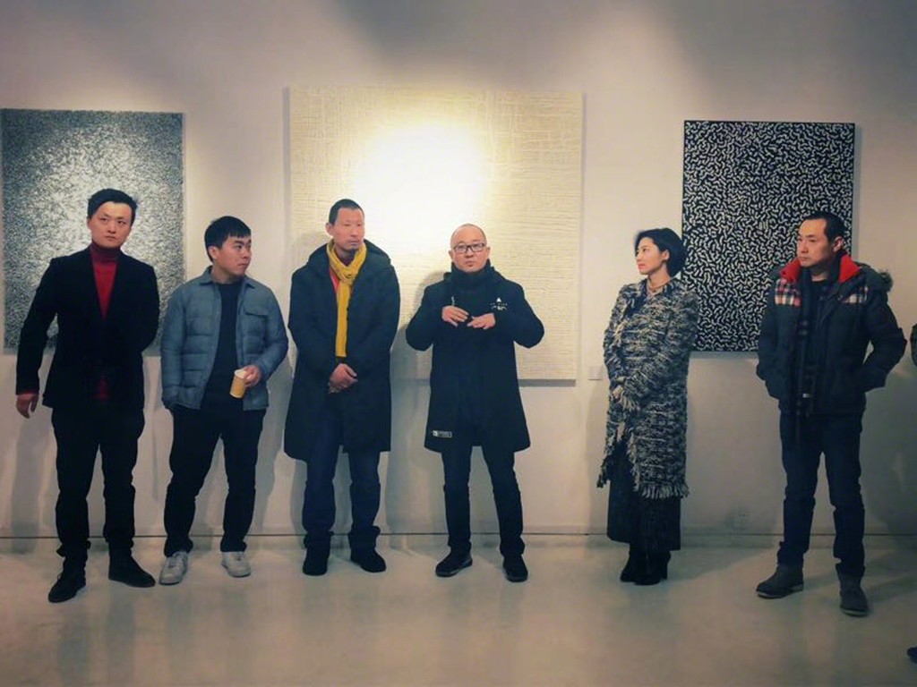 Guests at ATA Gallery exhibition launch Party, M-50 Shanghai. Guests at ATA Gallery exhibition launch Party, M-50 Shanghai.