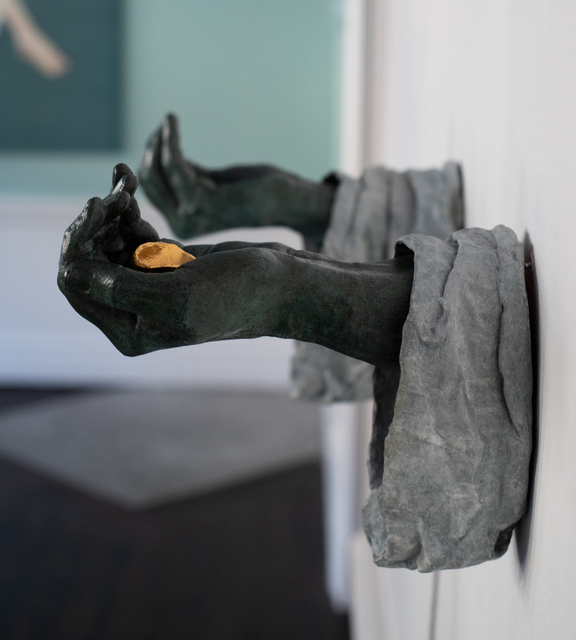 Meta Isaeus-Berlin, ‘De två underliggande principerna, 2020’, 2020, Sculpture, Bronze, one part water, one part gold, CFHILL