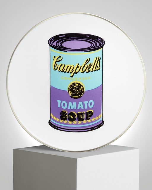 Andy Warhol, ‘"Campbell" Porcelain Plate’, ca. 2019, Design/Decorative Art, Limoges porcelain plate, Samhart Gallery
