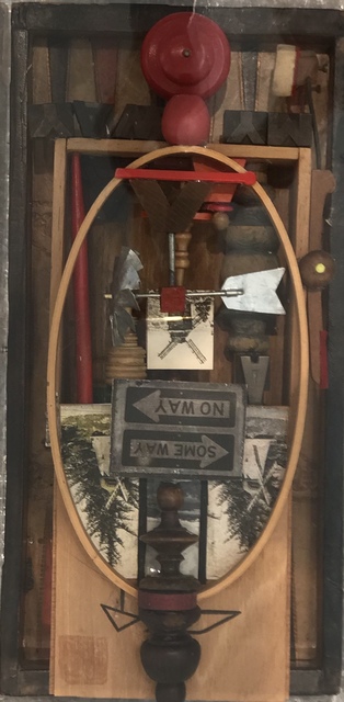 Tony Askew, ‘No Way’, 2016, Sculpture, Assemblage mixed media found objects, Tufenkian Fine Arts