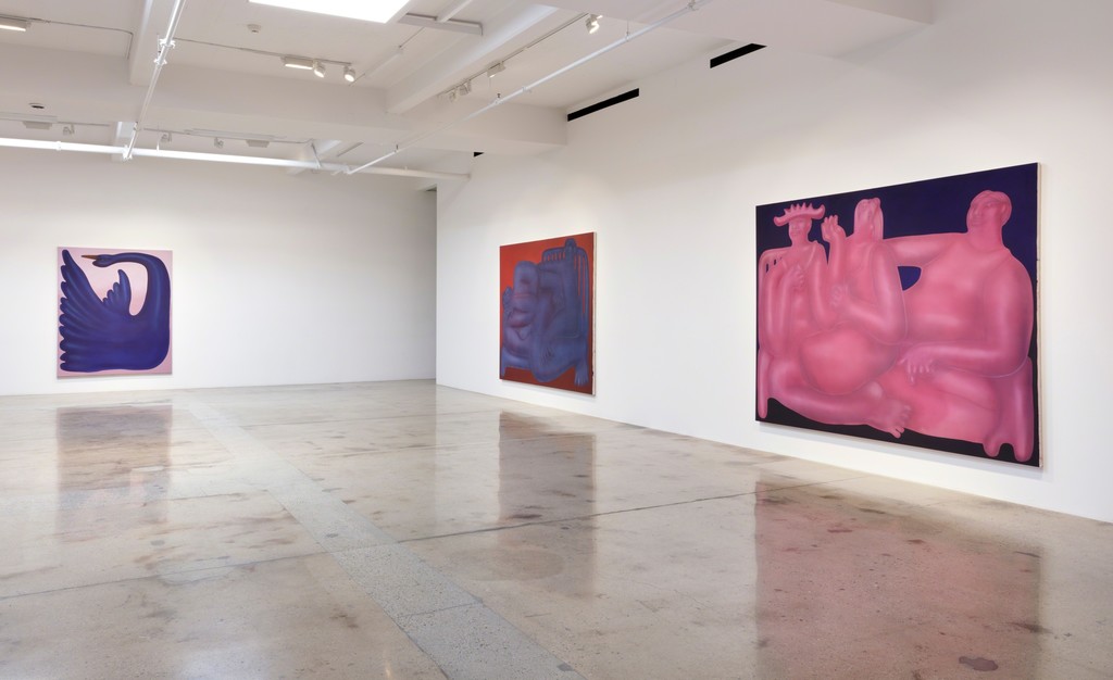 George Rouy. Smothered Awake, Installation view, Steve Turner, October-December 2018 George Rouy. Smothered Awake, Installation view, Steve Turner, October-December 2018