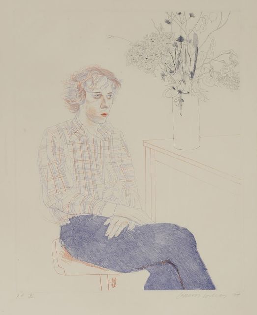 David Hockney, ‘Gregory (Sac 169)’, 1974, Sworders