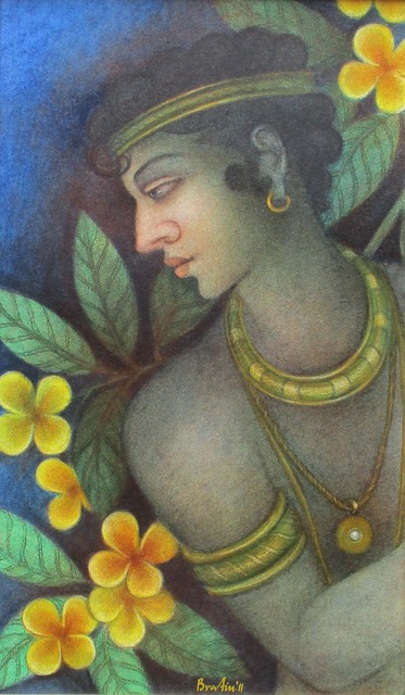 Bratin Khan, ‘Untitled ’, 2011, Painting, Tempera On Canvas, Arushi Arts