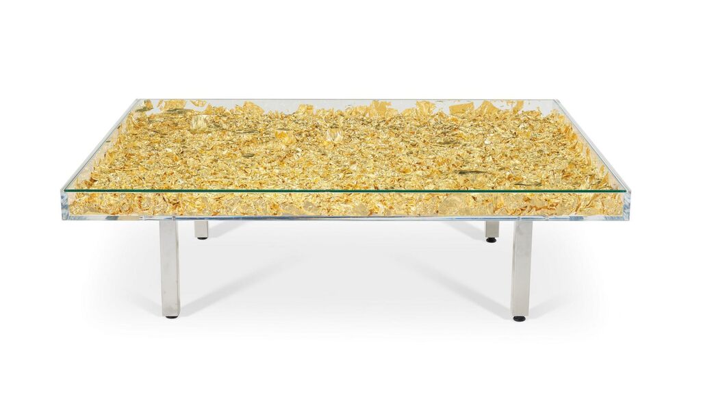 Yves Klein - Table Monogold TM