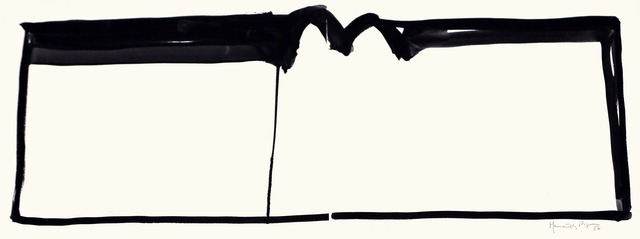 Joan Hernández Pijuan, ‘Paisatge amb blanc’, 1986, Galería Joan Prats