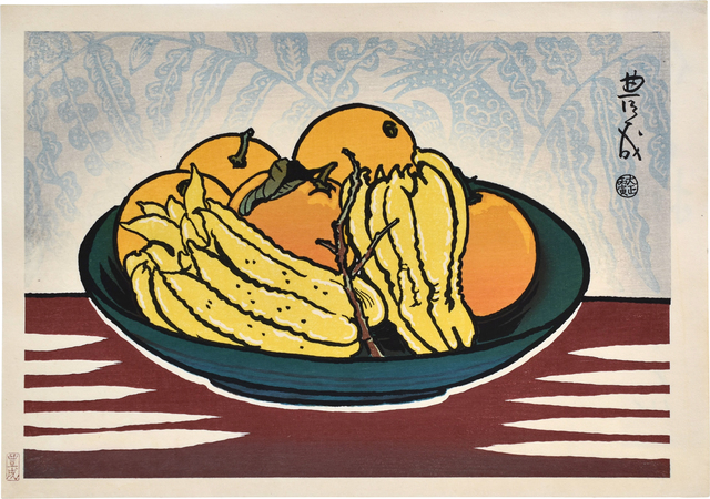 Yamamura Kōka, ‘Buddha's Hand with Navel Oranges’, ca. 1926, Scholten Japanese Art