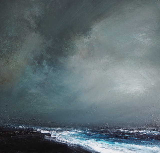 Ruth Brownlee, ‘Storm (Freya) Burland’, 2019, Painting, Mixed Media on Board, Tatha Gallery