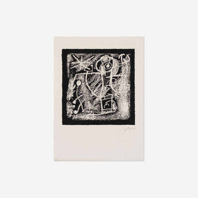 Joan Miró, ‘Les Essencies de la Terra (one plate)’, 1968, Rago/Wright