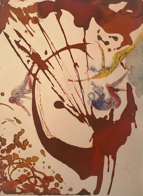Salvador Dalí, ‘In The Beginning, 'In Principio', Biblia Sacra’, 1967, Mixed Media, Original Lithograph, Inviere Gallery