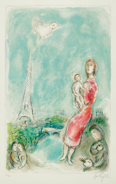 Marc Chagall, ‘Maternité rouge (Red Maternity)’, 1980, Phillips