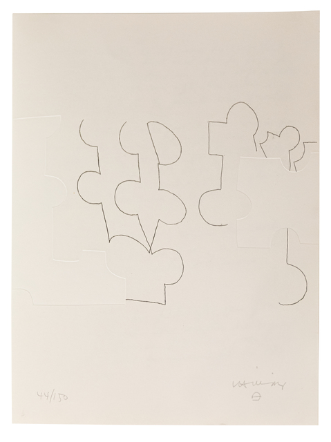 Eduardo Chillida, ‘Emile M. Cioran: Ce maudit moi IV’, 1983, Zeit Contemporary Art