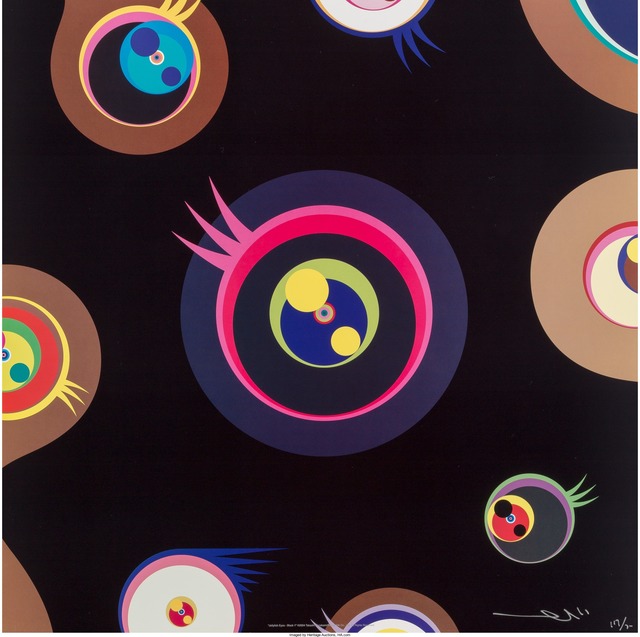 Takashi Murakami, ‘Jellyfish Eyes 1, 2, 3, and 5 (four works)’, 2004, Heritage Auctions