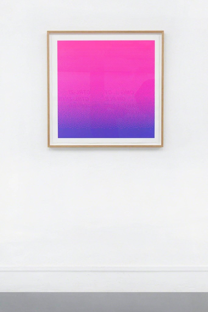 Arno Beck: O. T. Silkprint on paper, 2017 Arno Beck: O. T. Silkprint on paper, 2017