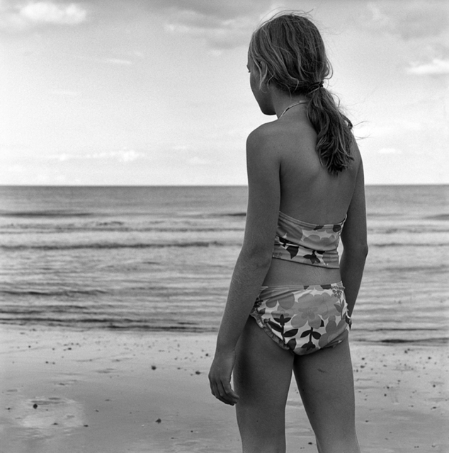 Sheila Rock, ‘Bathing Beauty, Walton-On-The-Naze’, Photography, Silver Gelatin print, ElliottHalls